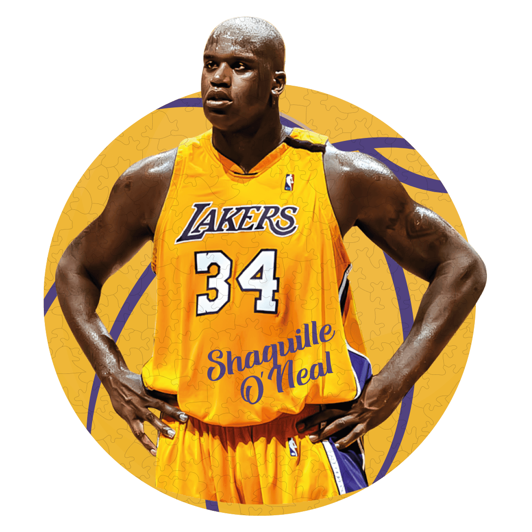Shaquille O'Neal - 300 Parça - Ahşap Puzzle