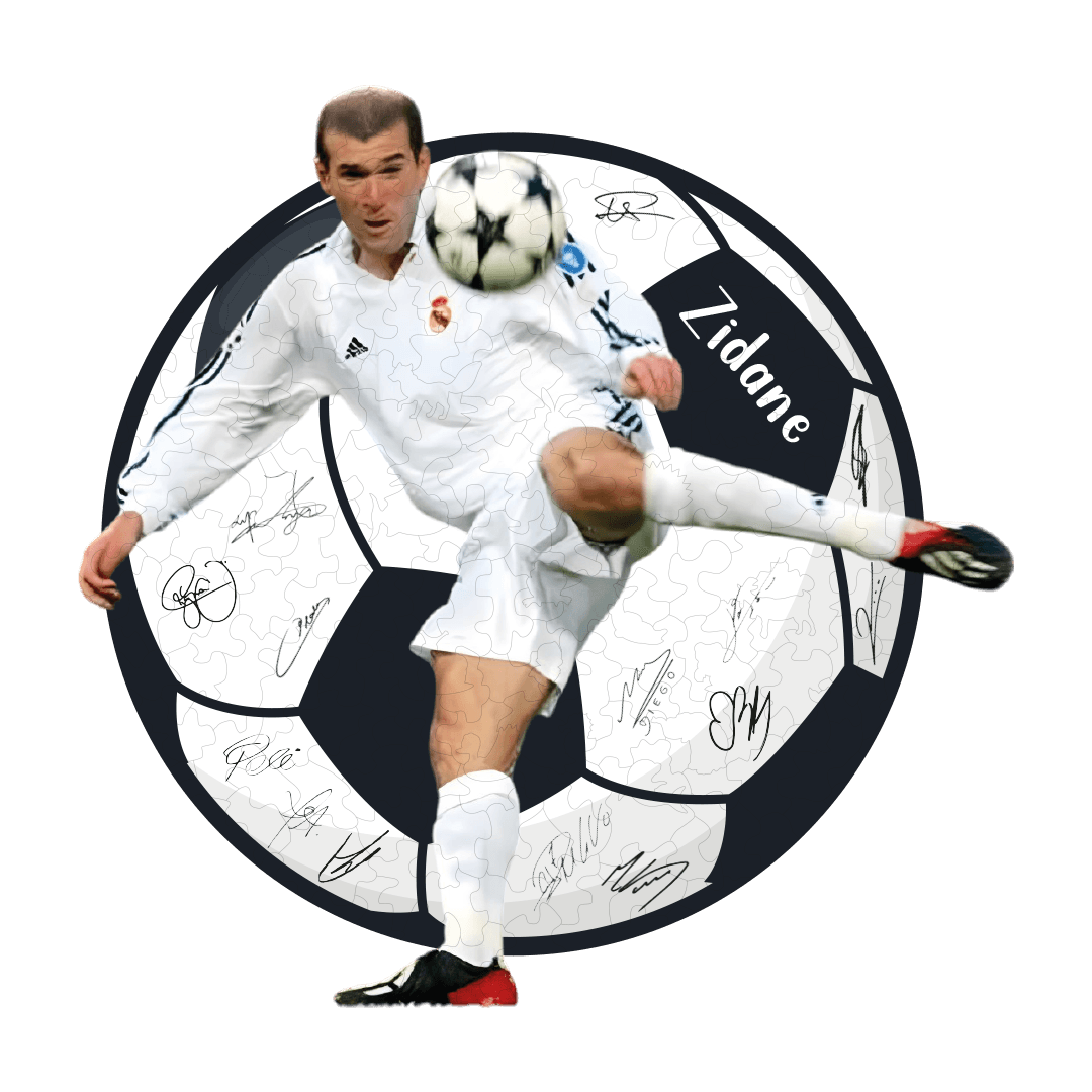 Zidane - 300 Parça - Ahşap Puzzle
