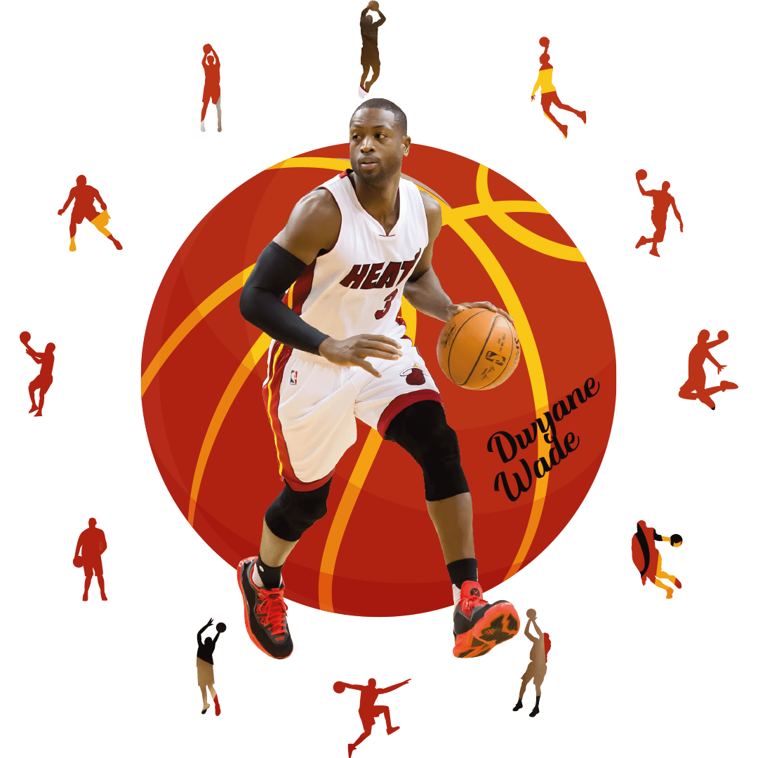 Dwyane Wade- 300 Parça - Ahşap Puzzle