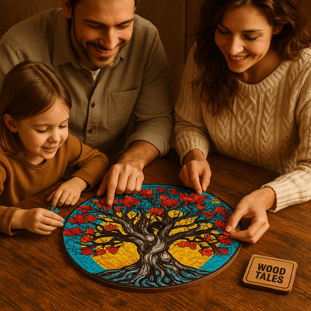 Hayat Ağacı - 300 Parça - Ahşap Puzzle