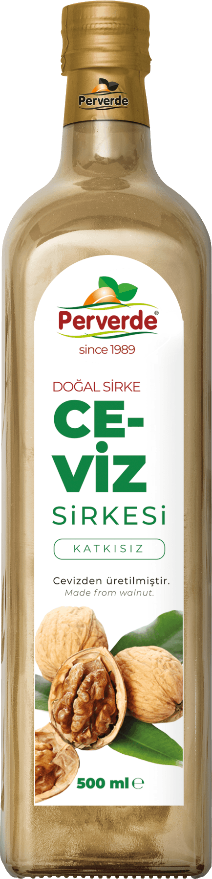 Perverde Doğal  Ceviz Sirkesi 500 Ml