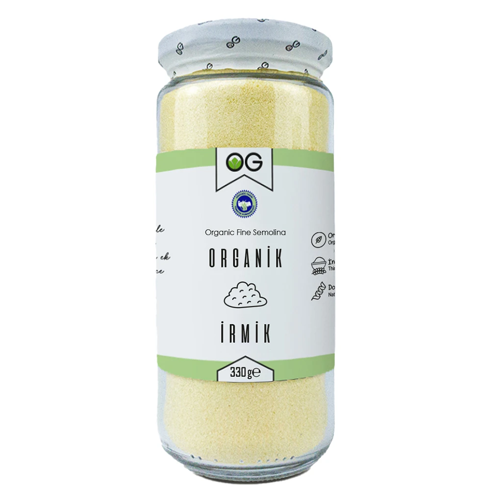 OG Organik İrmik ve Organik Bebek Bisküvi Seti