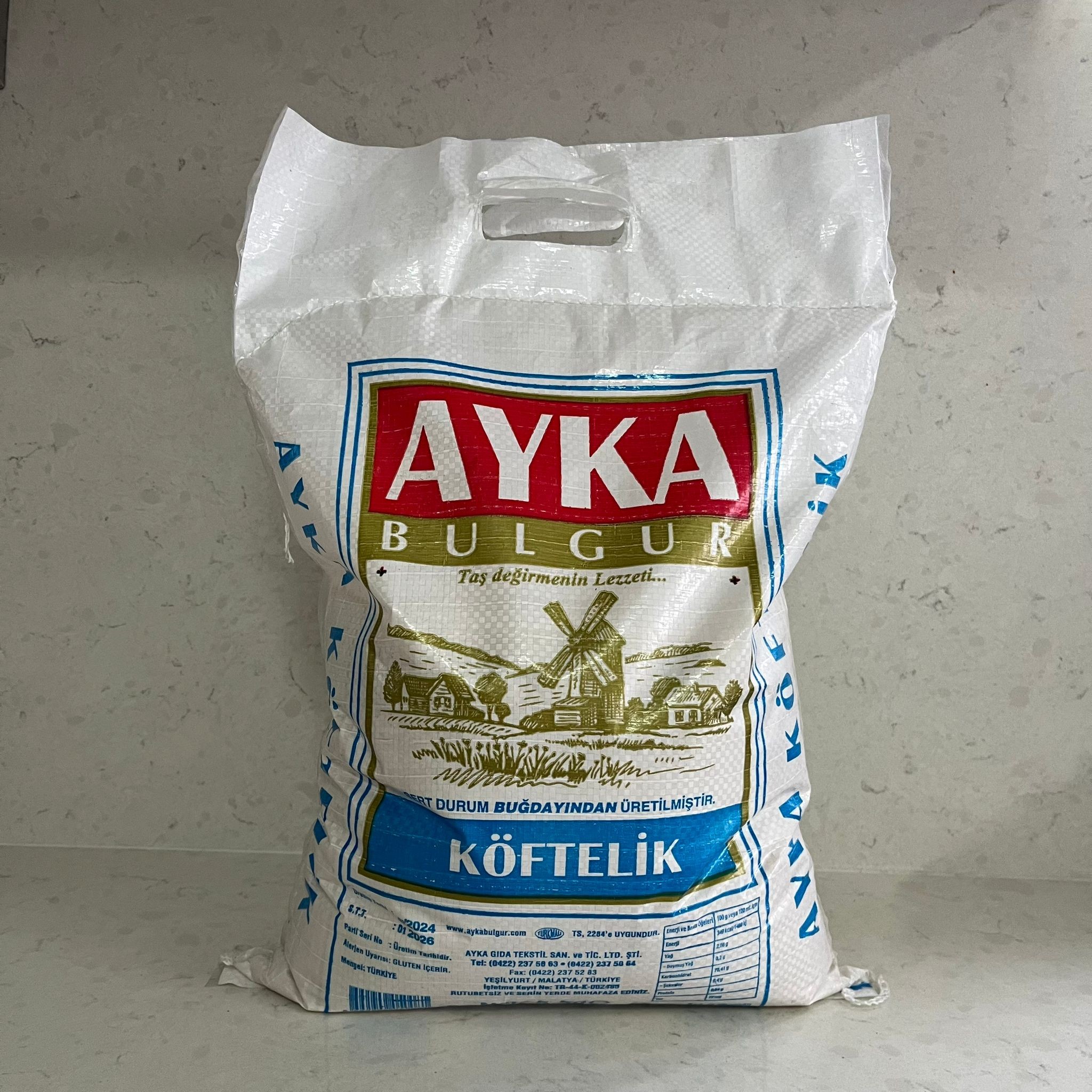 Ayka Köftelik Bulgur 5 Kg Malatya Bulguru