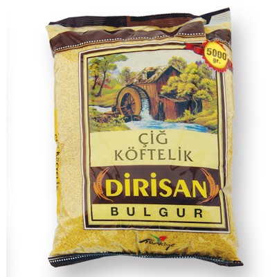 Dirisan Çiğ Köftelik Bulgur 5 Kg Malatya Bulguru