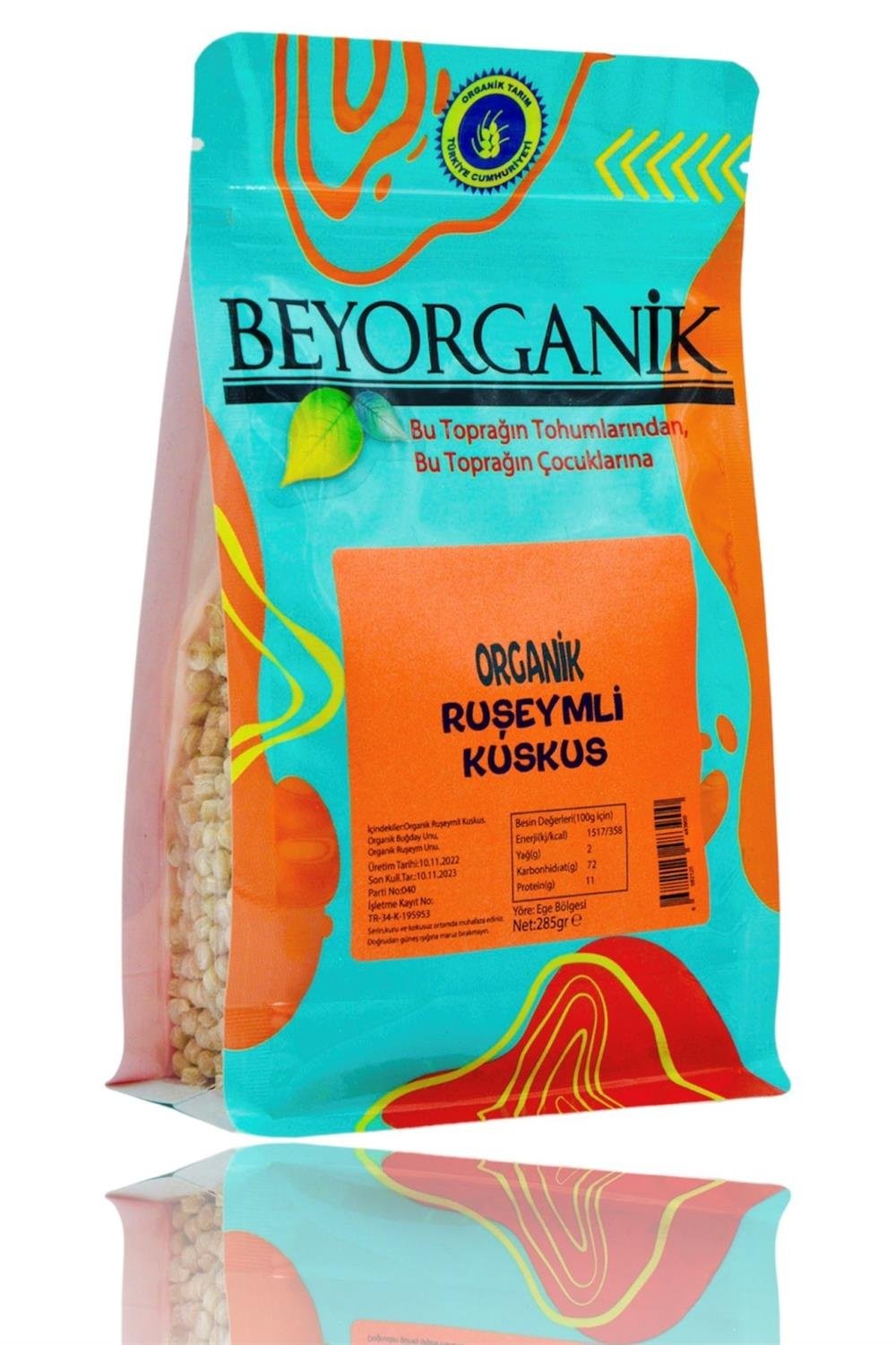 Beyorganik Organik Ruşeymli Kuskus 285 gr