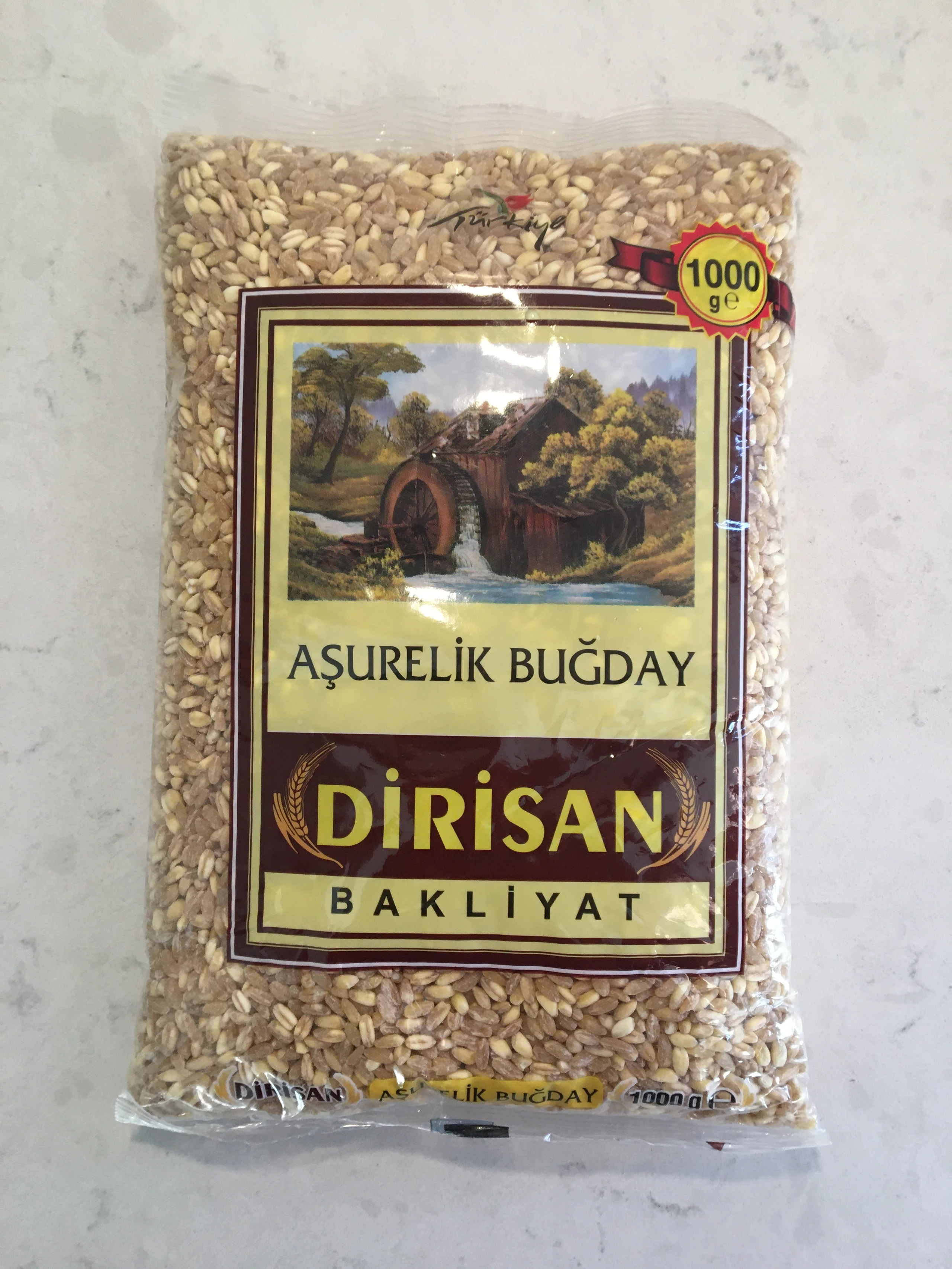 Dirisan Aşurelik Buğday (Yarma-Dövme)