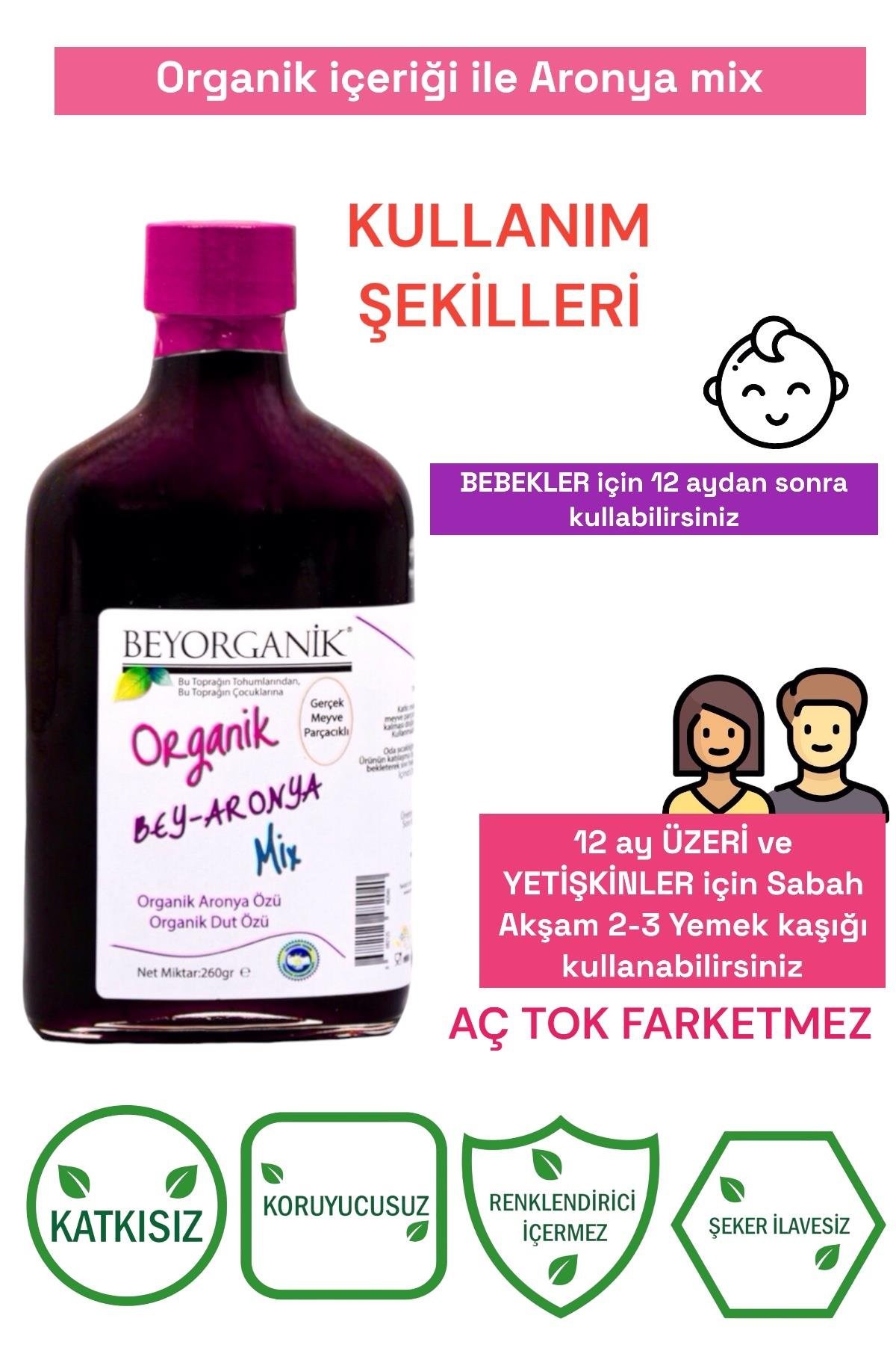 Beyorganik Organik Bey-Aronya-Mix 260 gr