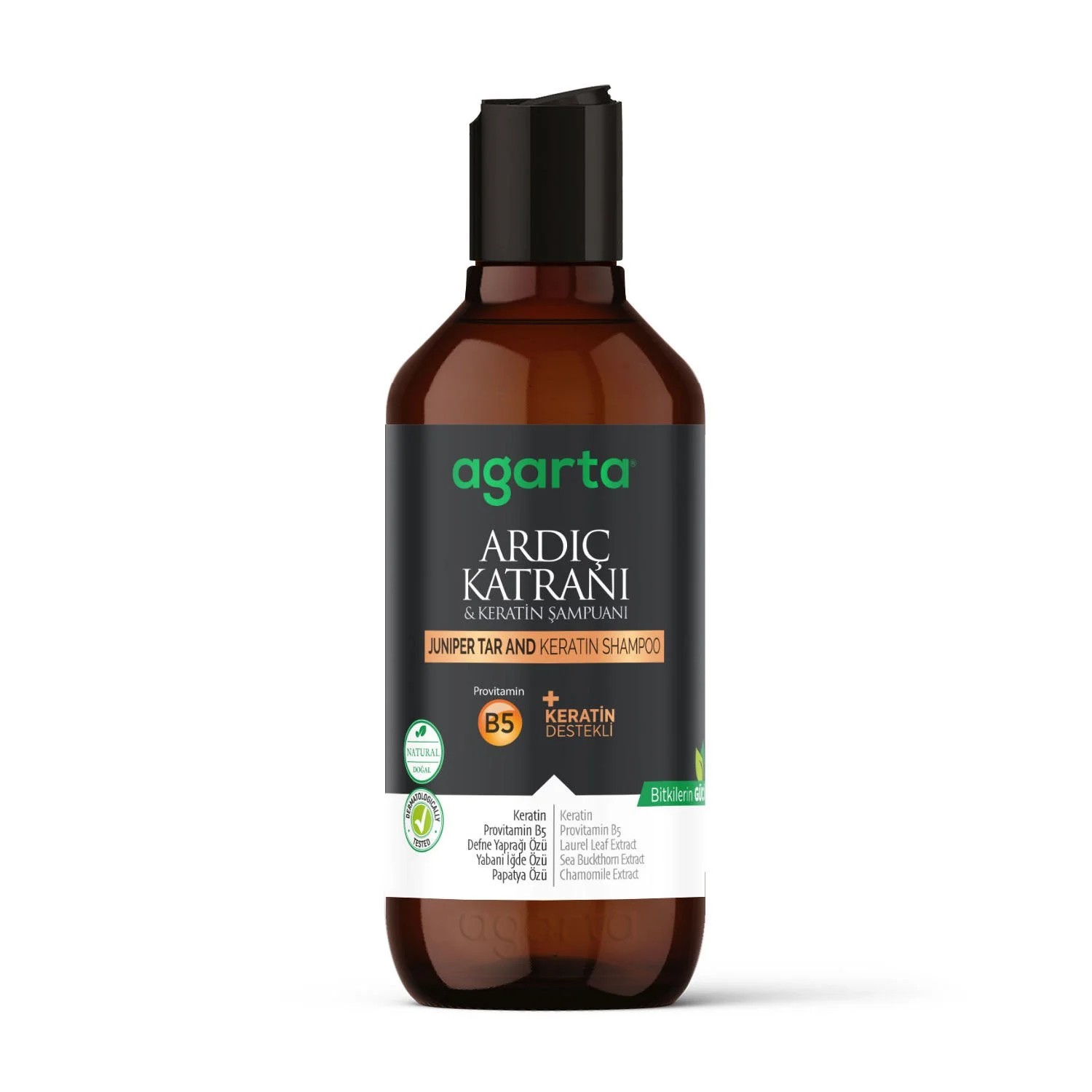 Agarta Ardıç Katranı ve Keratin Şampuanı 400 Ml