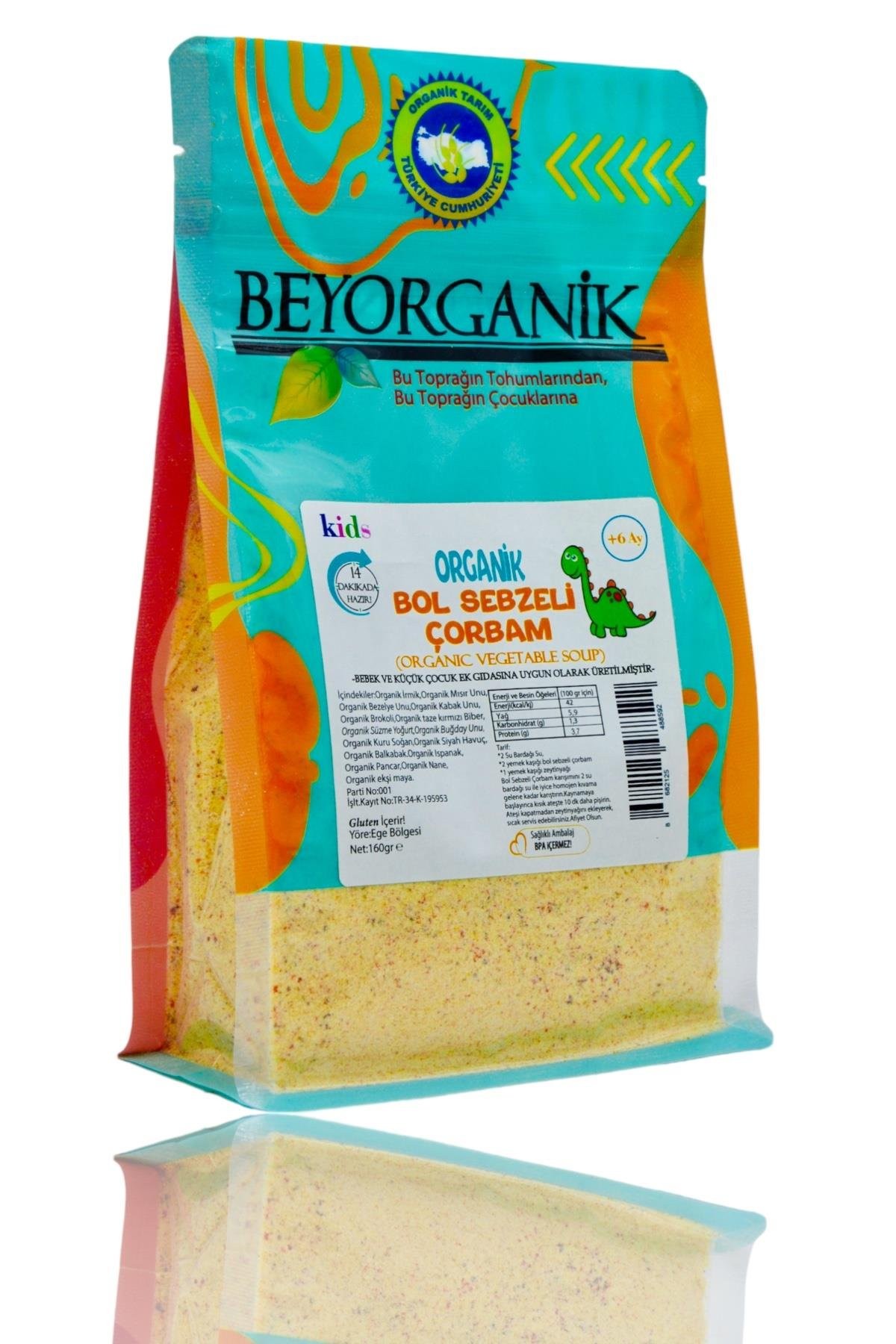 Beyorganik Organik Bol Sebzeli Çorbam 160gr