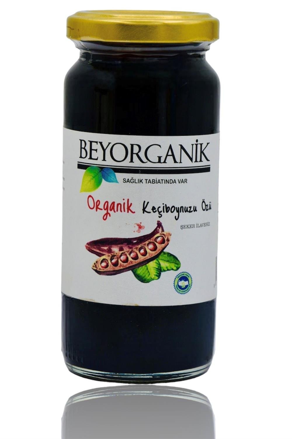 Beyorganik Organik Keçiboynuzu Özü 315 gr Soğuk Sıkım Şeker İlavesiz