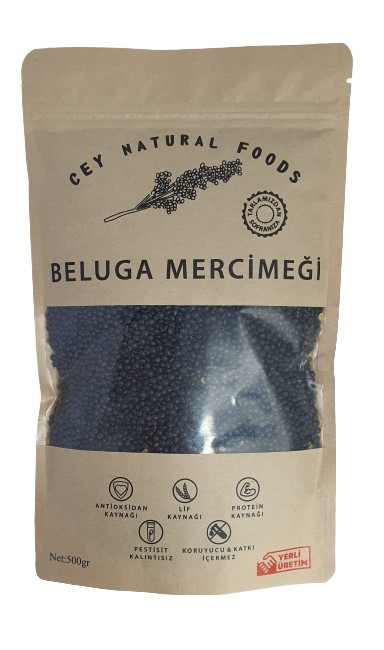 Cey Natural Foods Beluga Mercimeği 500 gr