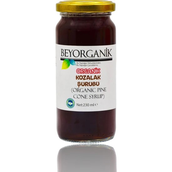 Beyorganik Organik Çam Kozalak Şurubu 230 gr