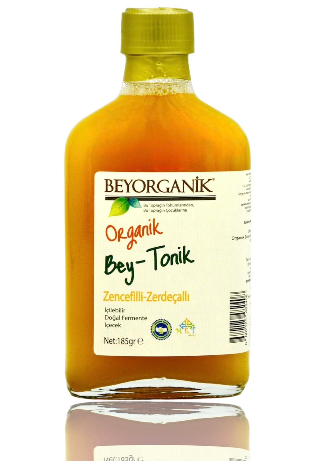 Organik Bey-Tonik Zerdeçallı-Zencefilli 185 gr