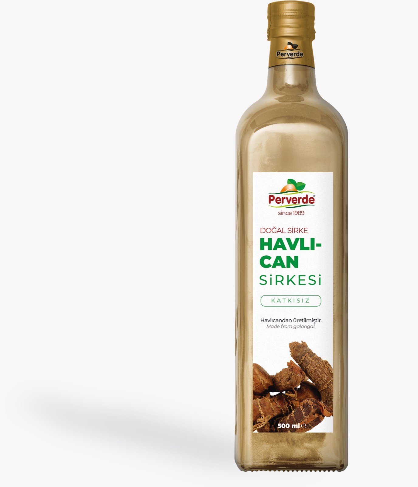 Perverde Doğal Havlıcan Sirkesi 500 Ml