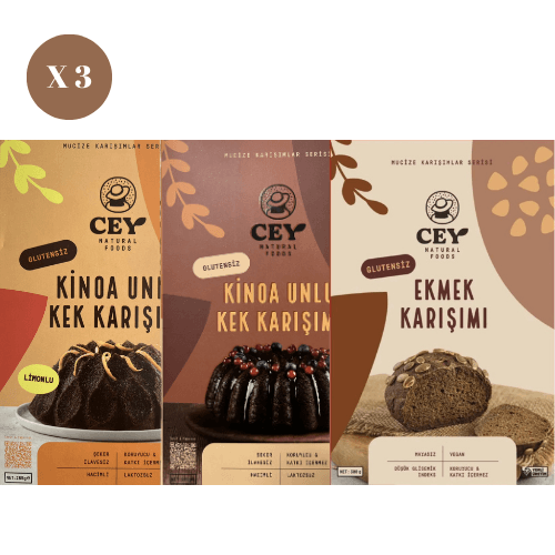 Cey Natural Foods 3'Lü Mucize Karışım Serisi 