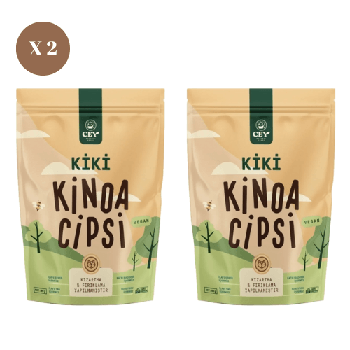 Cey Natural Foods 2'Li Kiki Kinoa Cipsi 80 gr