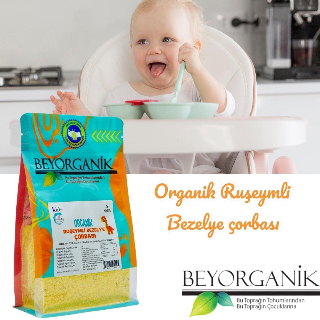 Beyorganik Organik Ruşeymli Bezelye Çorbası 50gr 10 Dakikada Hazır