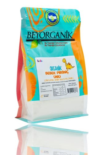 Beyorganik Organik Pirinç Unu 200 gr +6 Ay