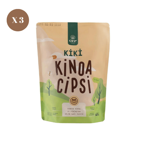 Cey Natural Foods 3'Lü Kiki Kinoa Cipsi 30 gr Küçük Paket