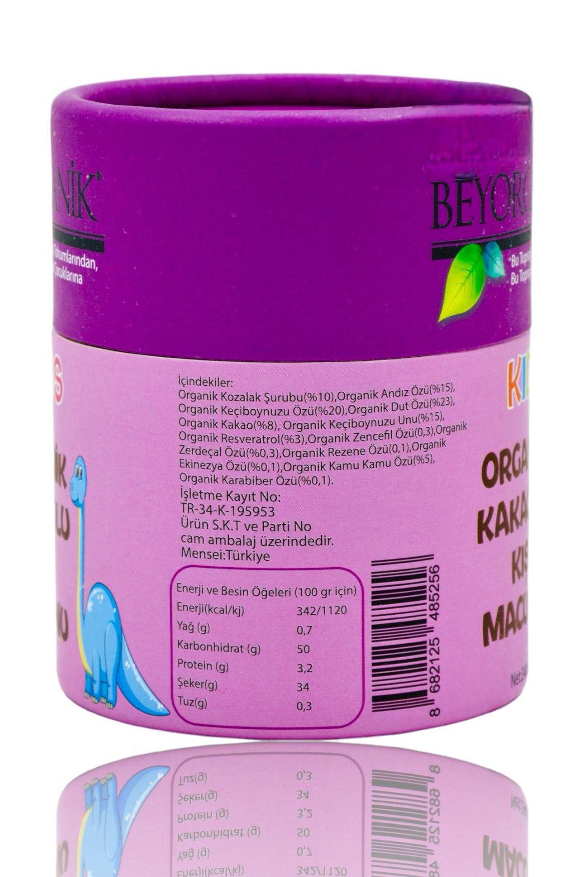 Beyorganik Organik Kakaolu Kış Macunu Kids 240 gr 