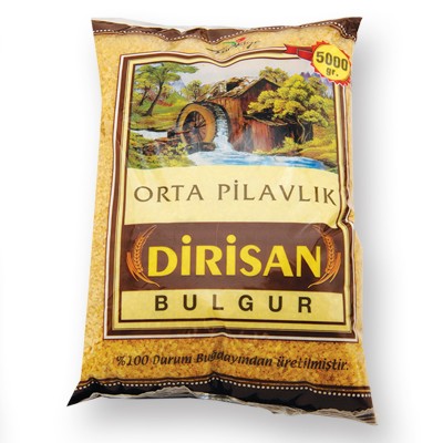 Dirisan Orta Pilavlık Bulgur 5 Kg Malatya Bulguru