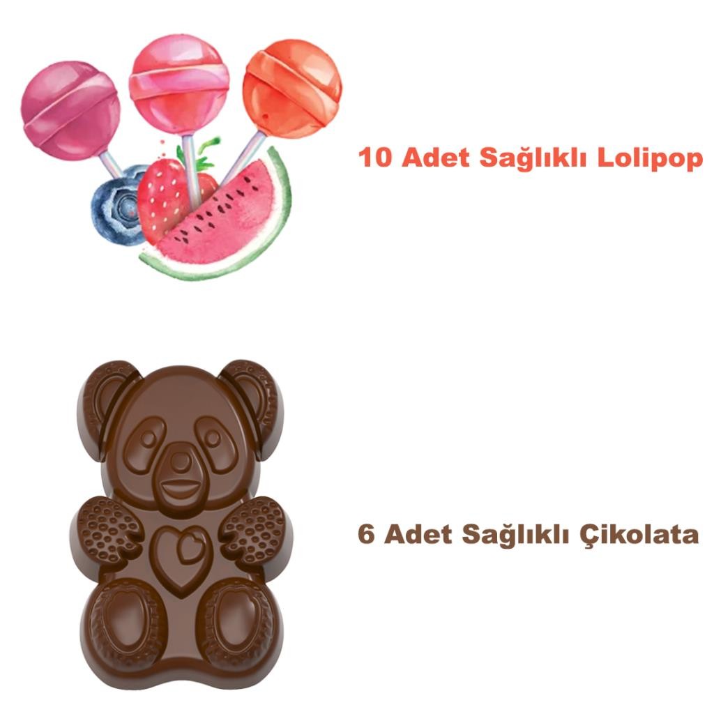 OG Organik Pandian Çikolata ve Organik Lolipop