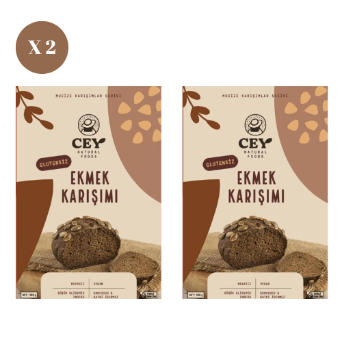 Cey Natural Foods 2'Li Ekmek Karışımı 300 gr