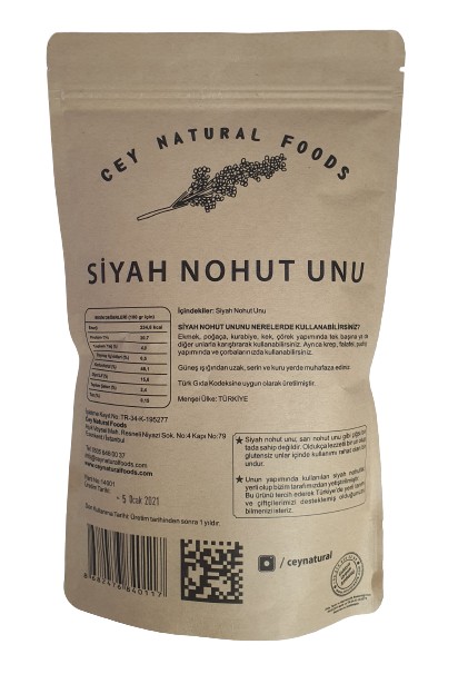 Cey Natural Foods Siyah Nohut Unu 500 gr