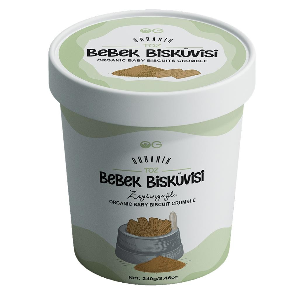 OG Organik Toz Bebek Bisküvisi 240 Gr +6 Ay