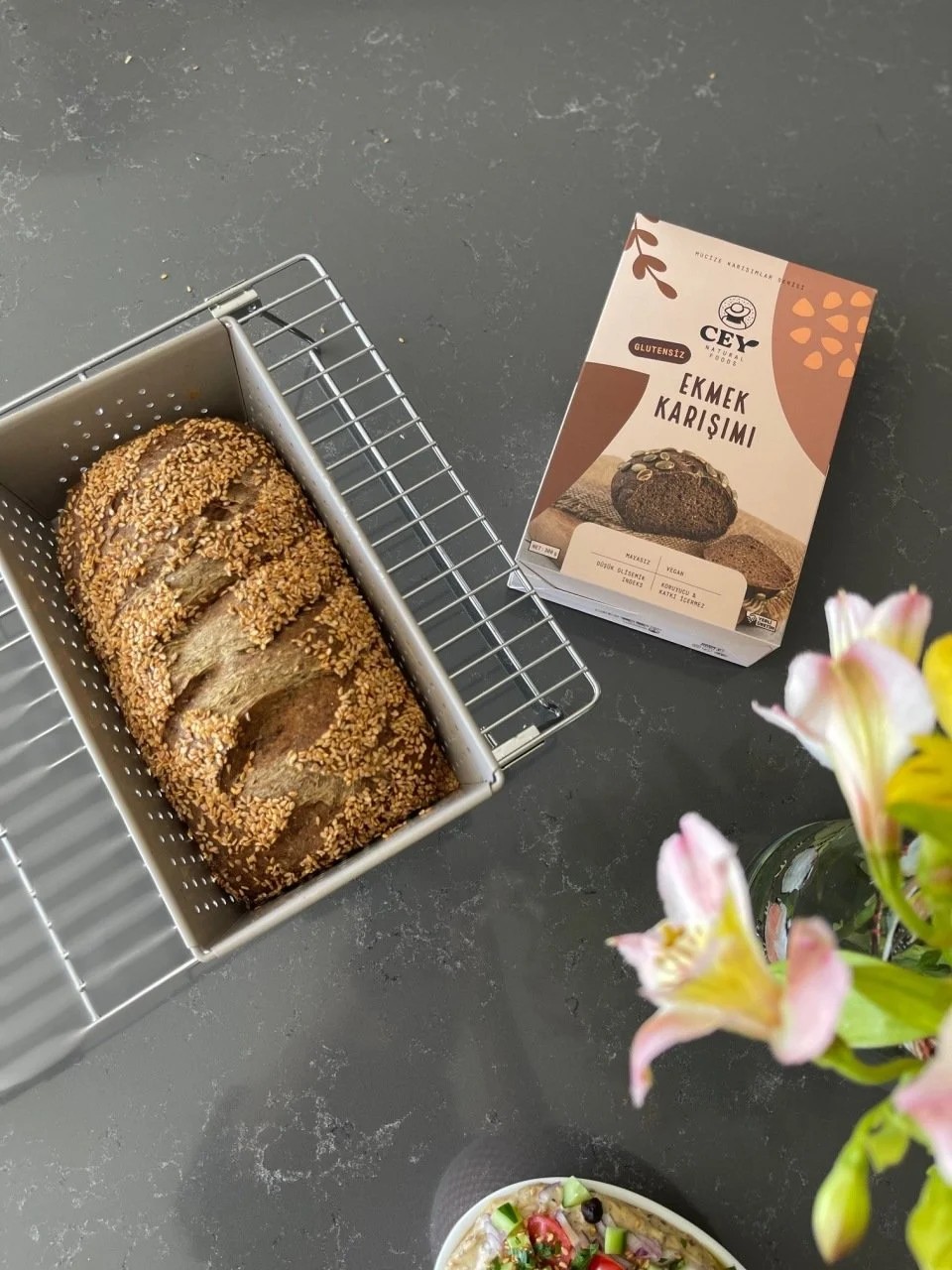 Cey Natural Foods 2'Li Ekmek Karışımı 300 gr