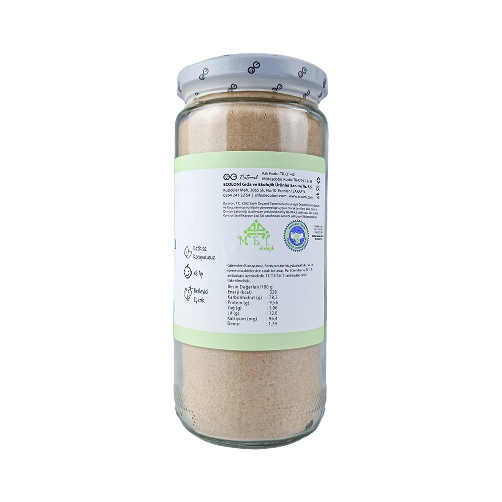 OG Organik Keçiboynuzlu Bebek Muhallebisi Karışımı 320 Gr +8 Ay