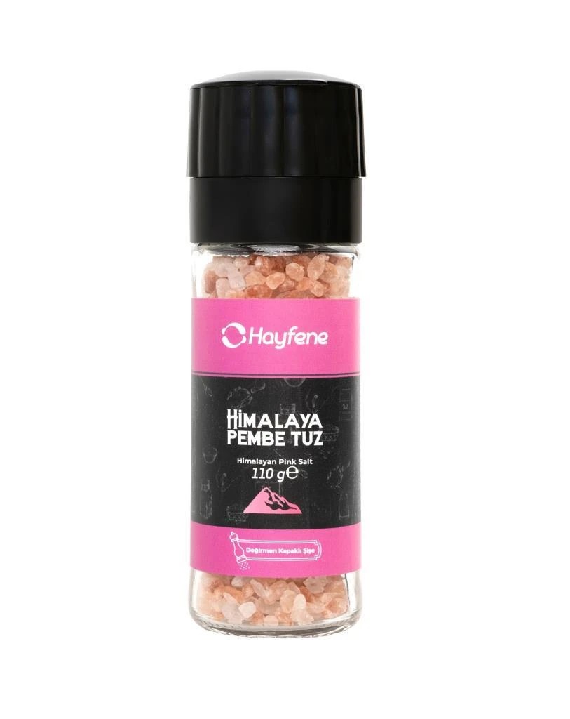 Hayfene Himalaya Pembe Tuz 110 gr (Değirmen Kapaklı)