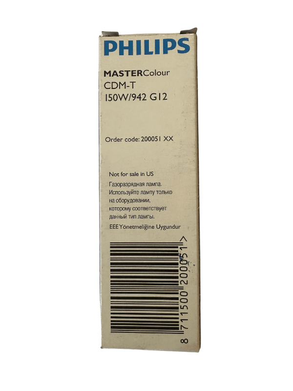 Philips Master CDM-T 150W 942 G12 Duylu (2 Adet)