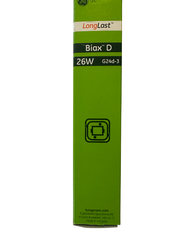 General Electric Biax D 26W 865 Beyaz Işık 2Pinli G24d-3 Duylu