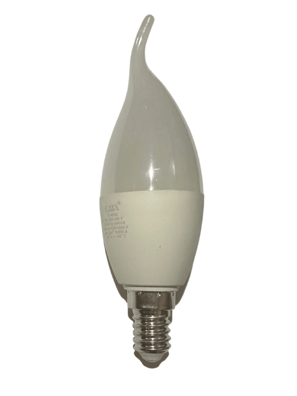Cata CT-4084 8W 6400K (Beyaz Işık) E14 Duylu Led Kıvrık Buji Ampul (4 Adet)