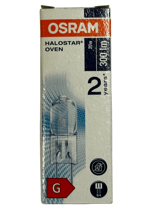 Osram 64428 20W 12V 2800K (Sarı Işık) Owen G4 Duylu Fırın Ampulü (4 Adet)