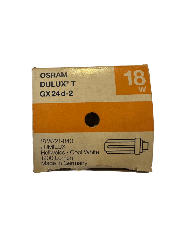 Osram Dulux T 18W 840 4000K Günışığı 2 Pinli G24d-2 Duylu Made In Germany