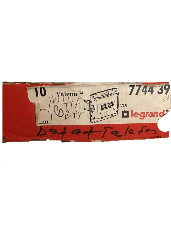 Legrand Valena 774439 RJ11 Telefon Girişi 2'li Beyaz (Çerçeve Dahil) (3 Adet)