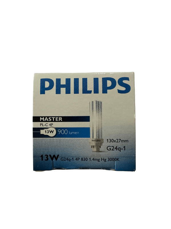 Philips 13W 830 4 Pinli PLC Ampul Sarı Işık (3000K)