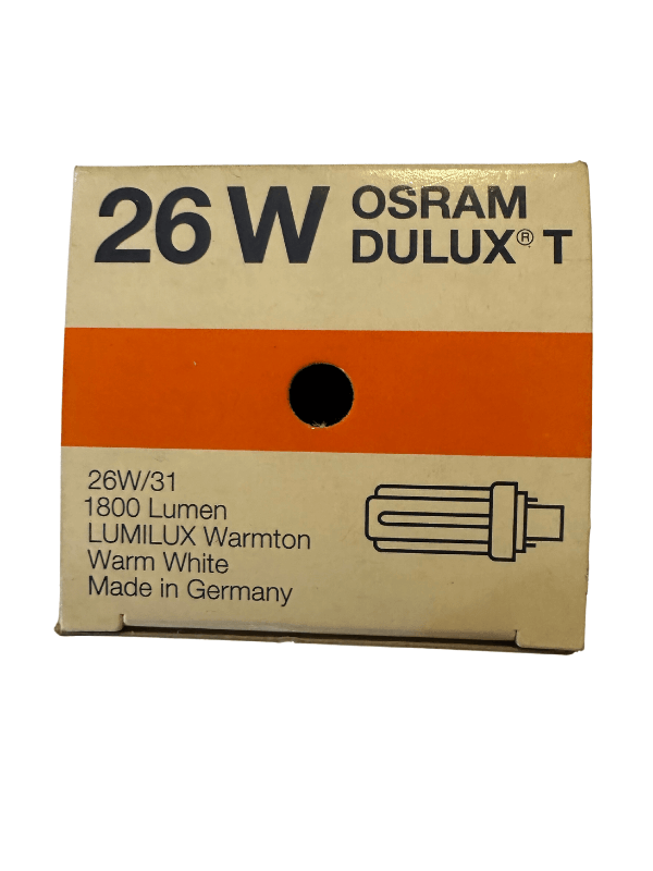Osram Dulux T 26W 830 3000K Sarı Işık 2Pinli Made In Germany (2 Adet)