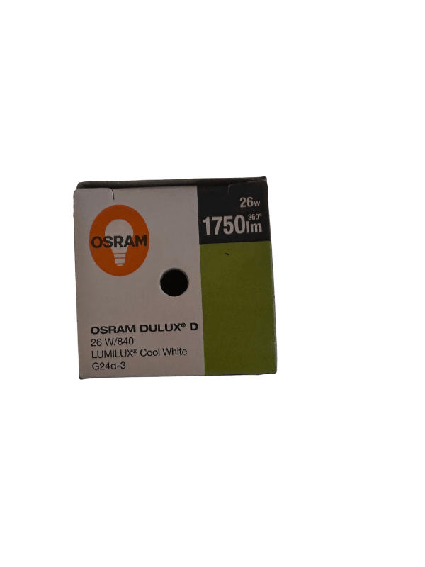 Osram Dulux D 26W 840 2 Pinli PLC Ampul (4000K) Gün Işığı