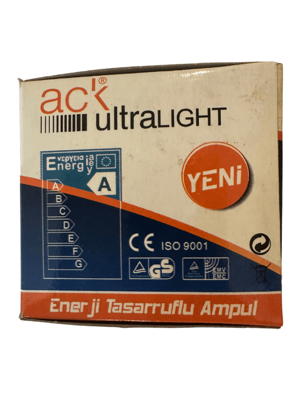 ACK Ultralight 9W 220V Yeşil Işık GU5.3 Duylu (4 Adet)