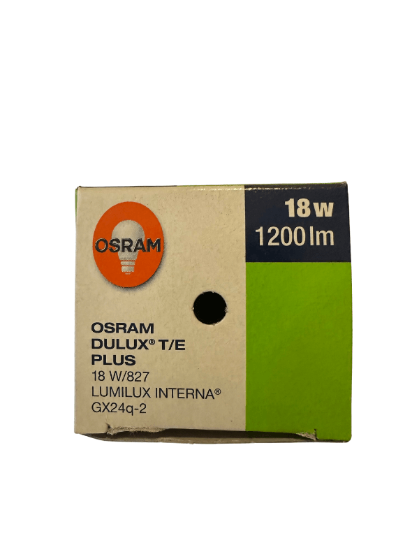 Osram Dulux T/E 18W 827 2700K Sarı Işık 4Pinli GX24q-2 Duylu Made In Germany (2 Adet)