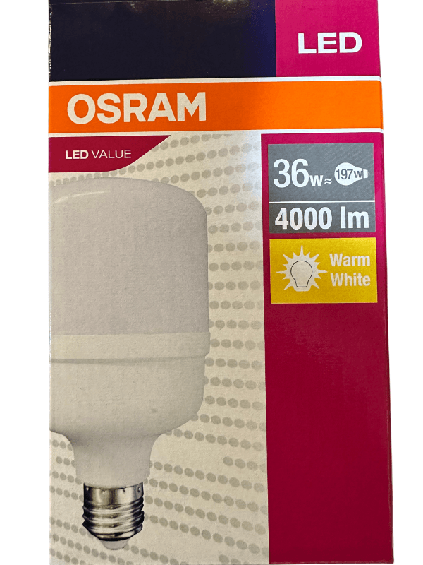 Osram 36W (197W) 3000K (Sarı Işık) E27 Duylu Led Torch Ampul (4 Adet)