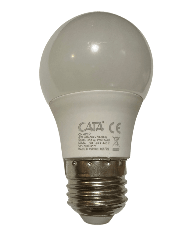 Cata CT-4232 6W 3200K (Günışığı) E27 Duylu Led Ampul (4 Adet)
