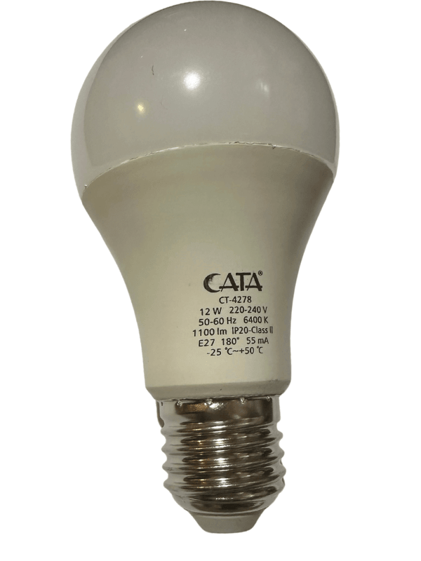 Cata CT-4278 12W 6400K (Beyaz Işık) Dimlenebilir E27 Duylu Led Ampul (2 Adet)