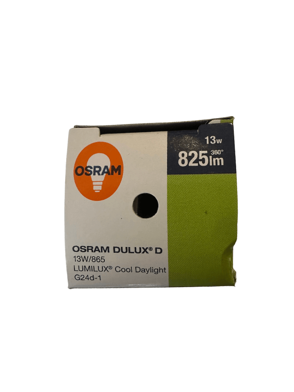 Osram Dulux D 13W 865 6500K Beyaz Işık 2 Pinli G24d-1 Duylu