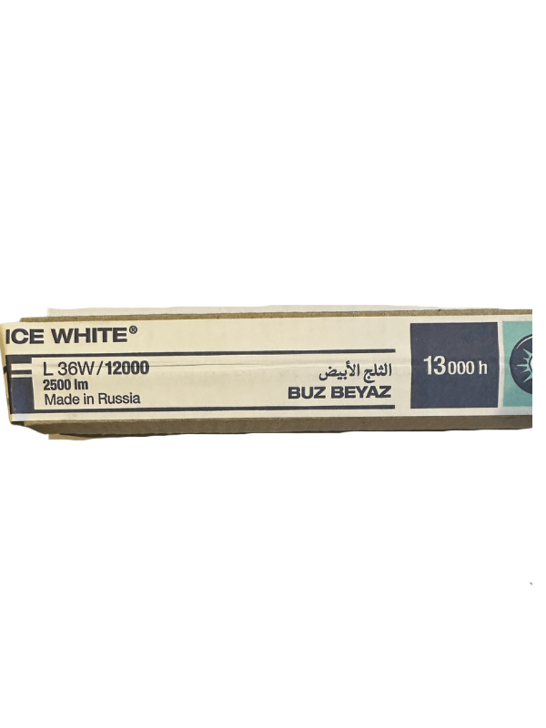 Osram 36W 12000K (Buz Beyazı) G13 Duylu T8 Floresan (4 Adet)