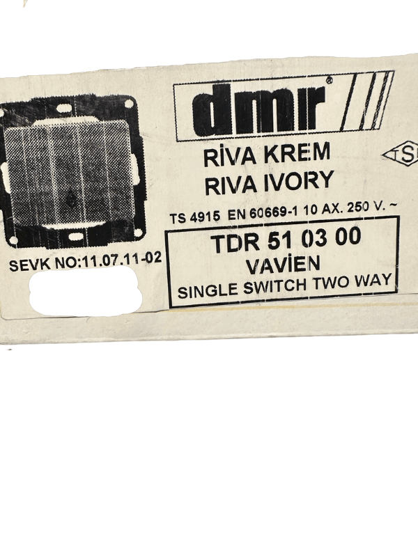 Demirbağ Vavien Sıva Altı Riva Krem 510300 (Çerçevesiz)