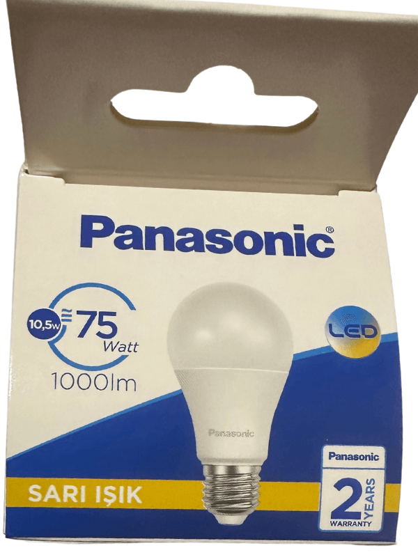 Panasonic 10.5W (75W) 2700K (Sarı Işık) E27 Duylu Led Ampul
